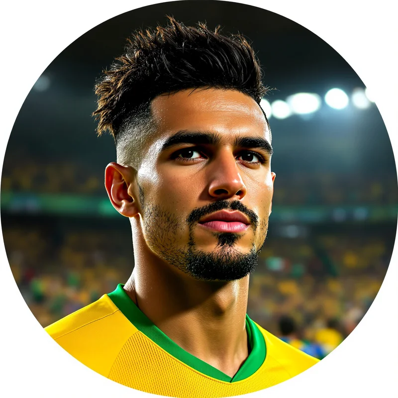 Neymar avatar portrait with flair and presence
