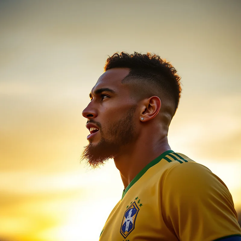 Neymar avatar portrait with flair and presence