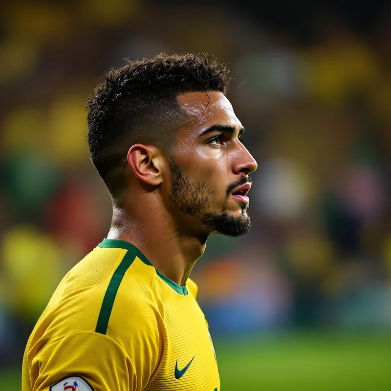 Neymar avatar portrait with flair and presence