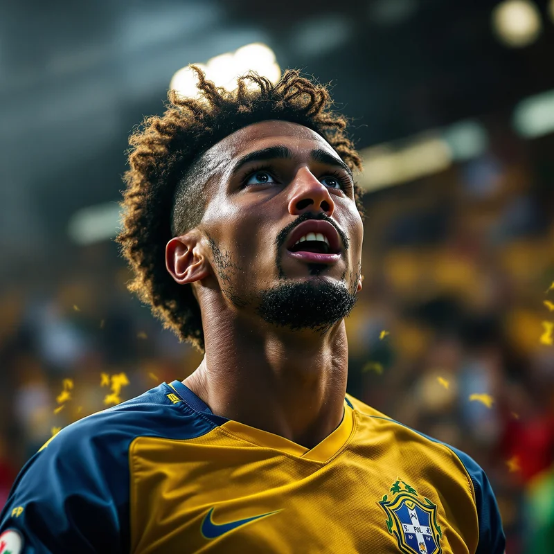 Neymar profile image optimized for recognition