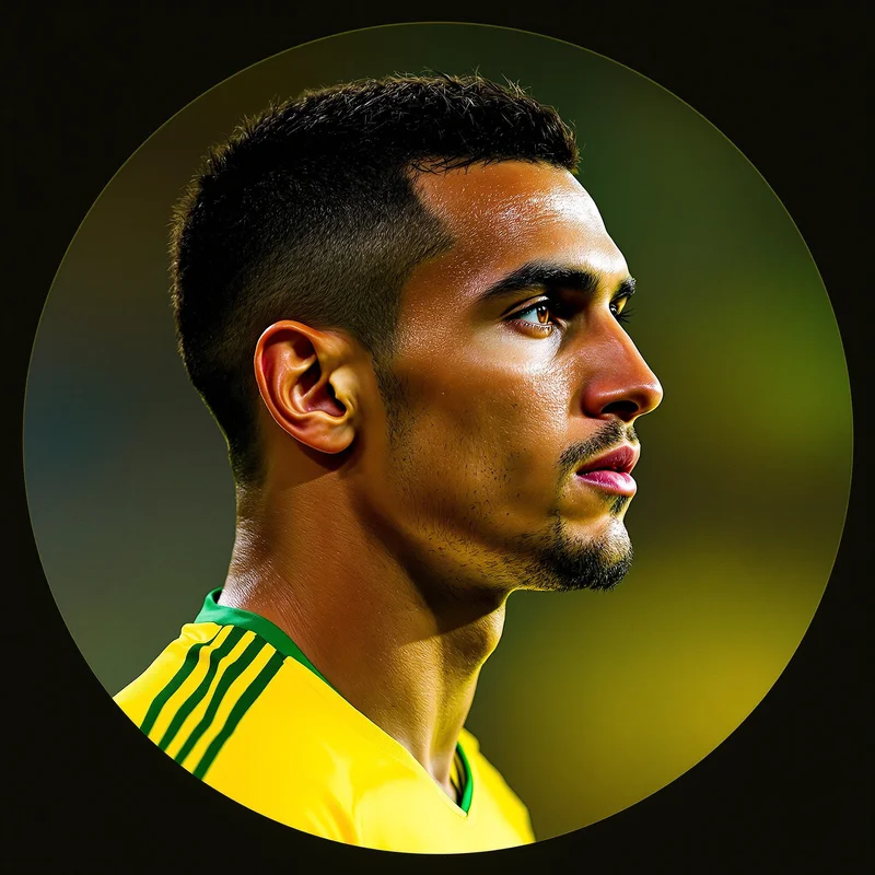 Neymar profile image optimized for recognition