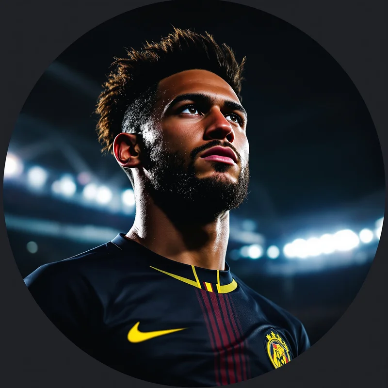 Neymar profile image optimized for recognition