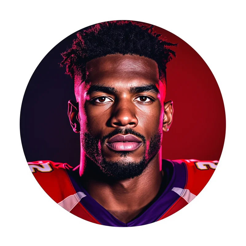 NFL PFP with strong sports composition