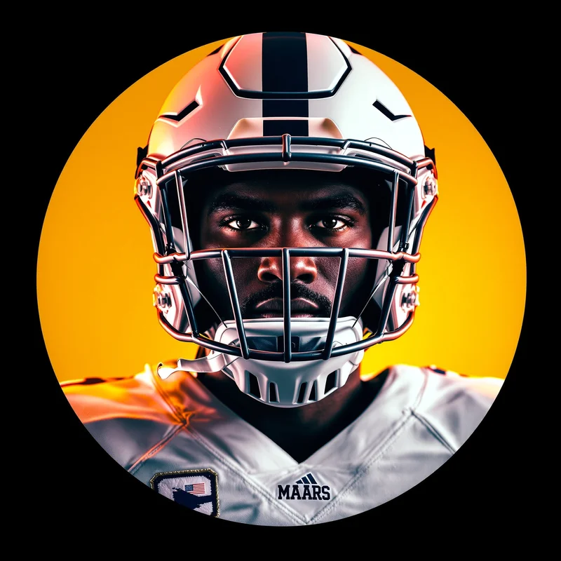 NFL PFP with strong sports composition