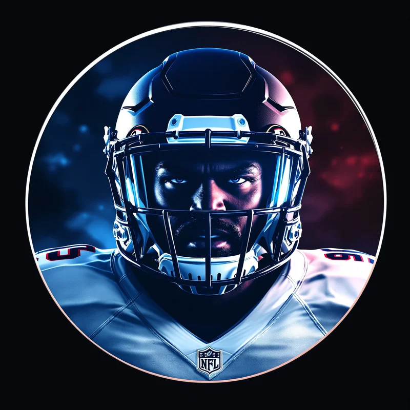 NFL PFP avatar with athletic identity