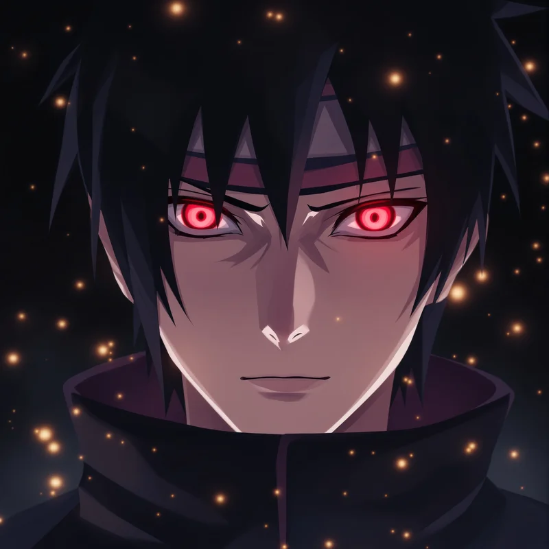 Naruto Obito profile picture with dramatic expression for social avatar use
