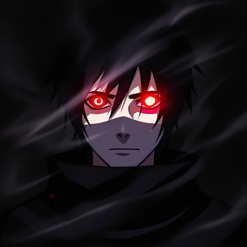 Obito anime avatar portrait with balanced portrait framing for strong online profile art