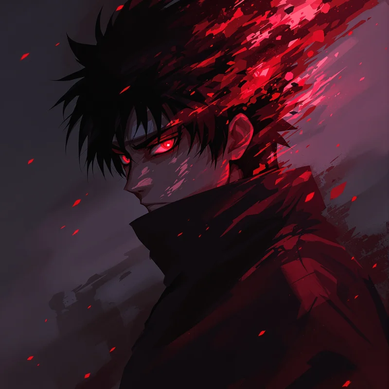 anime Obito PFP avatar portrait with balanced portrait framing for strong online profile art