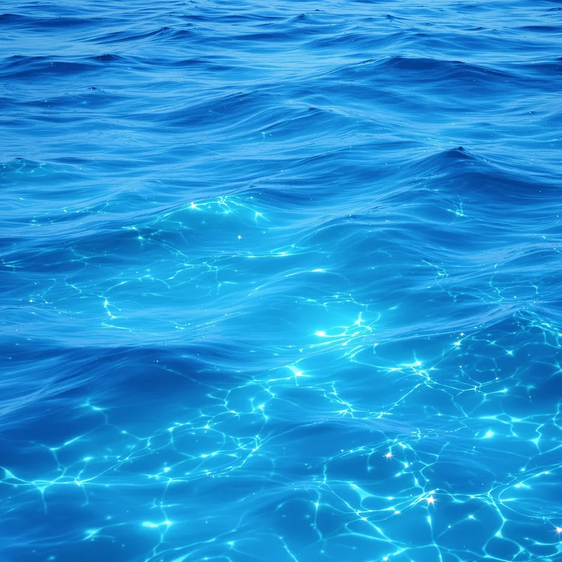 Dreamy blue ocean background
