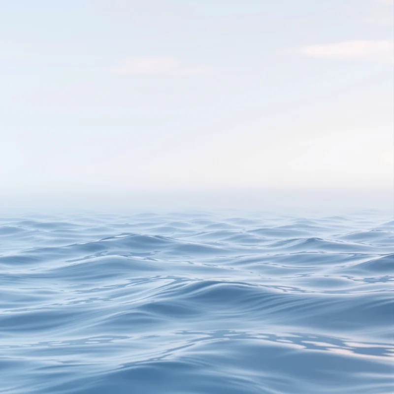 Gentle mist ocean background