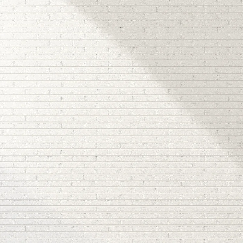 Buttercream Brick Off White Background
