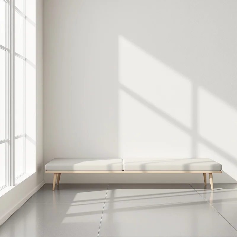 Clean minimal off white background