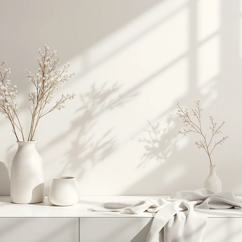 Eggshell Porcelain Off White Background