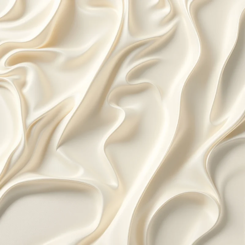 Fresh cream off white background