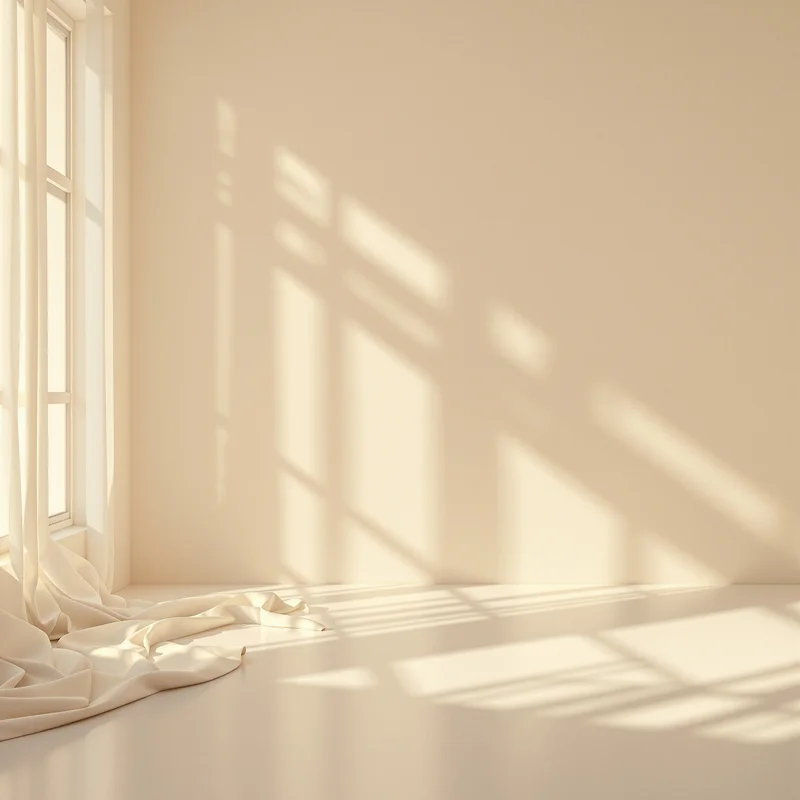 Gentle warm off white background