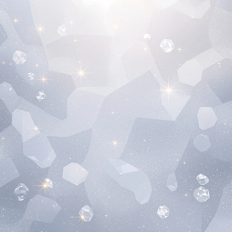 Milk Quartz Glow Off White Background