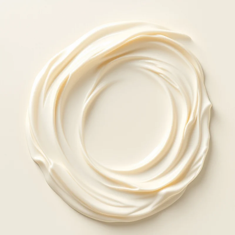 Shea Butter Swirl Off White Background