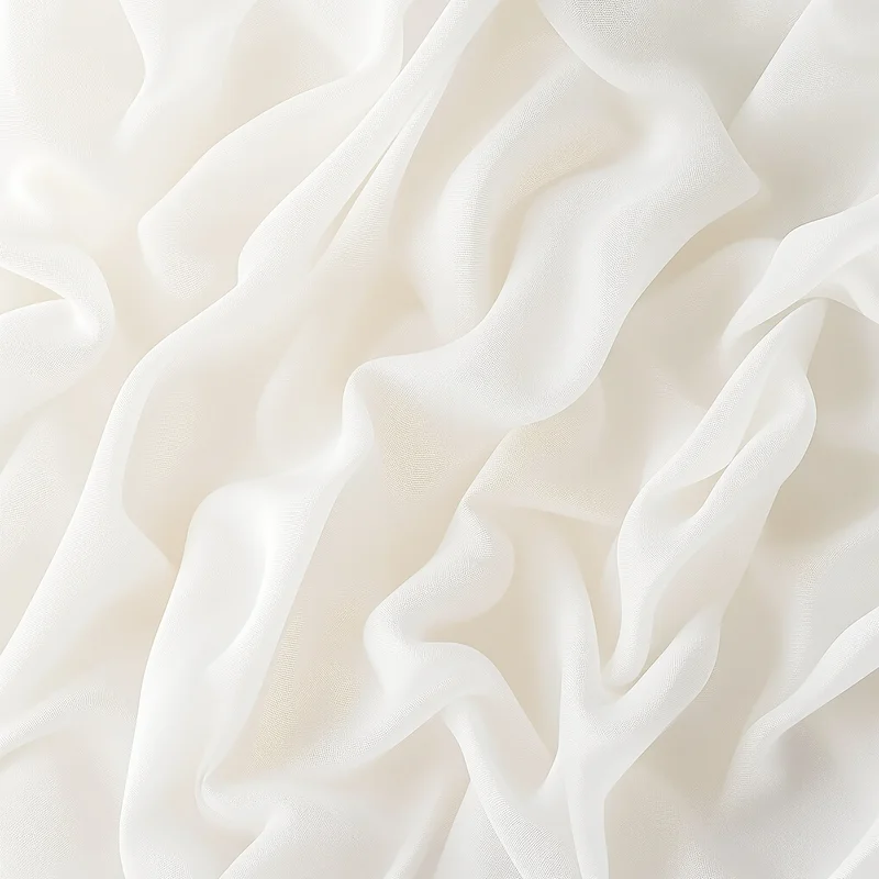 Vanilla Tulle Drift Off White Background