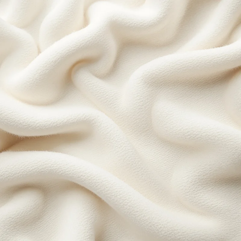 Wool Cloud Felt Off White Background