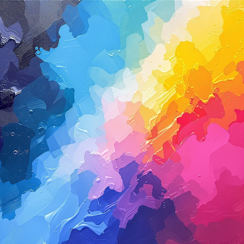 Fresh minimal oil painting background