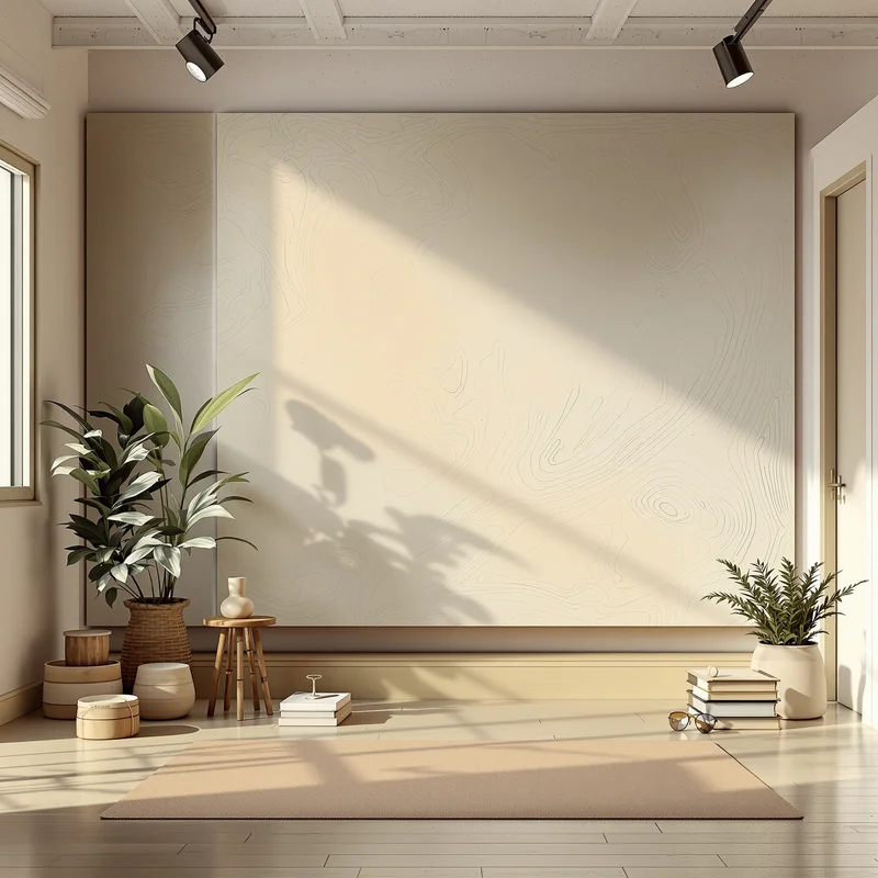 Studio gentle oil painting background