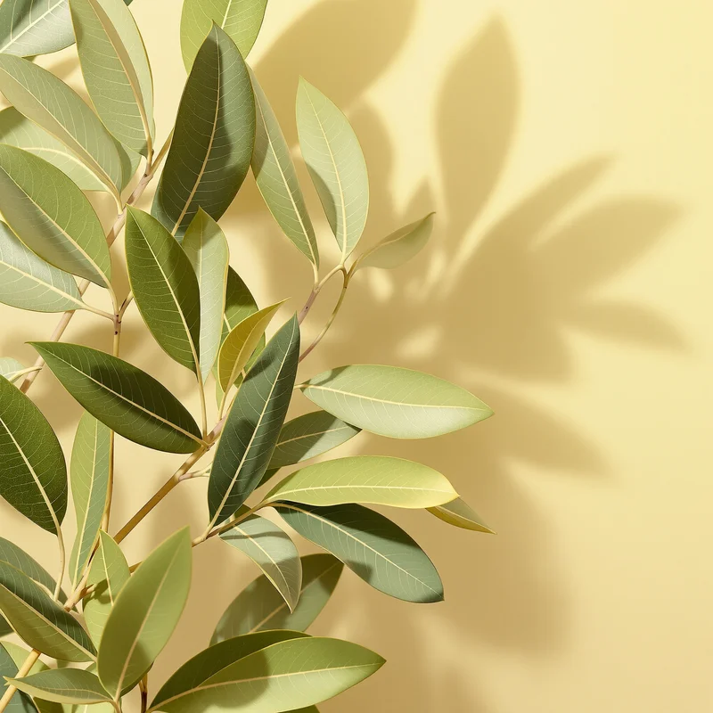 Cured Leaf Olive Background