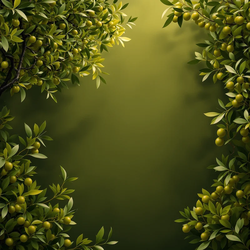 Deep forest olive background