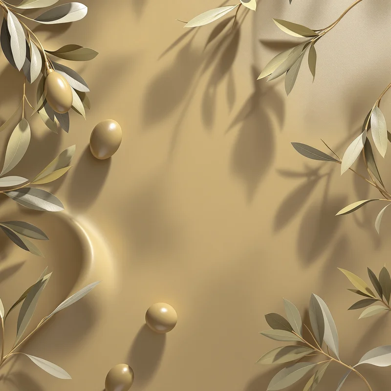 Dreamy olive background
