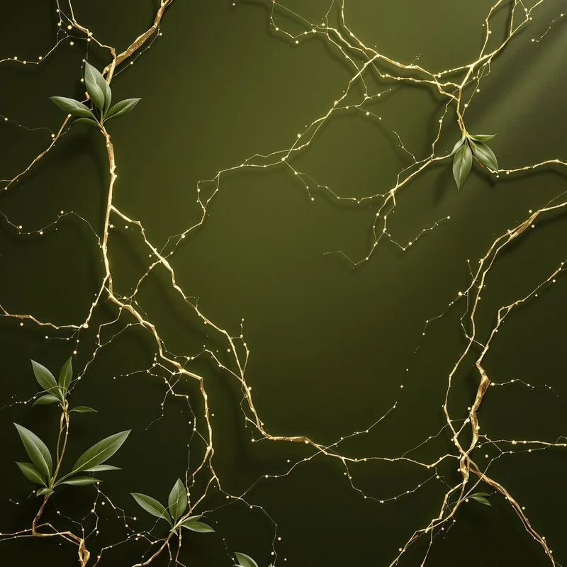 Eternal deep olive background