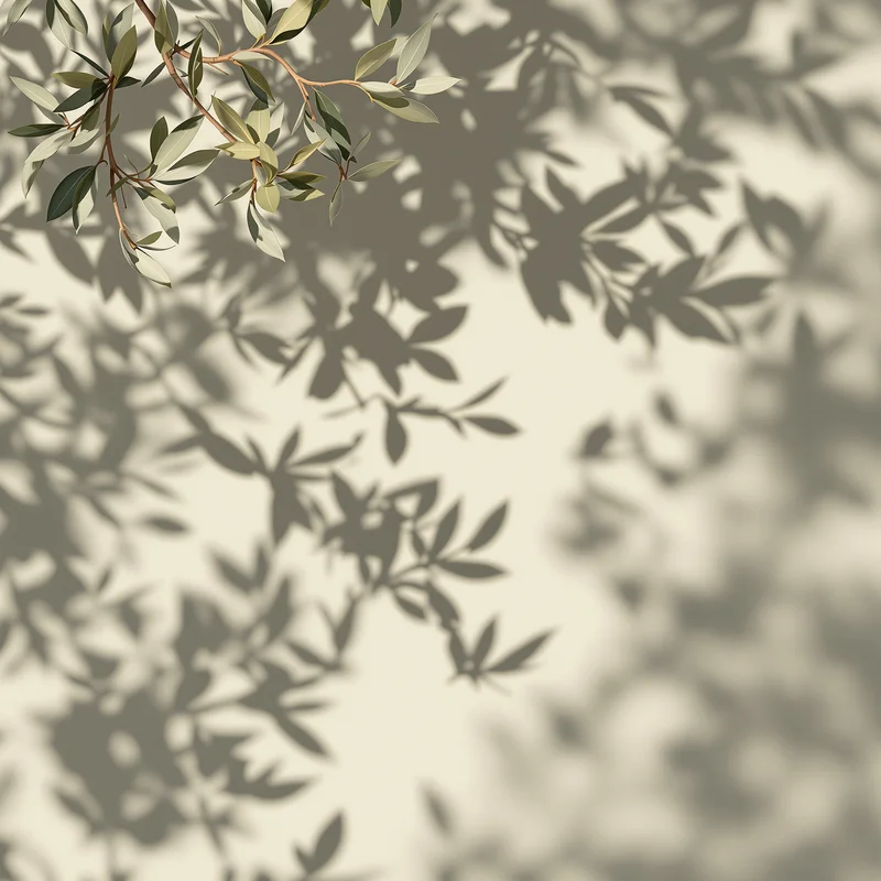 Laurel Shadow Olive Background
