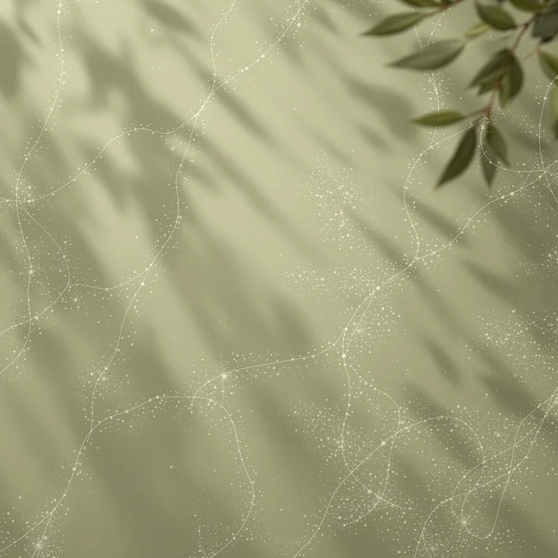 Luminous sage olive background