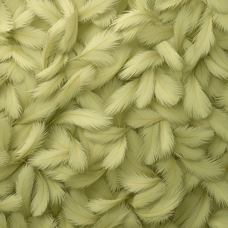 Olive Feather Drift Background