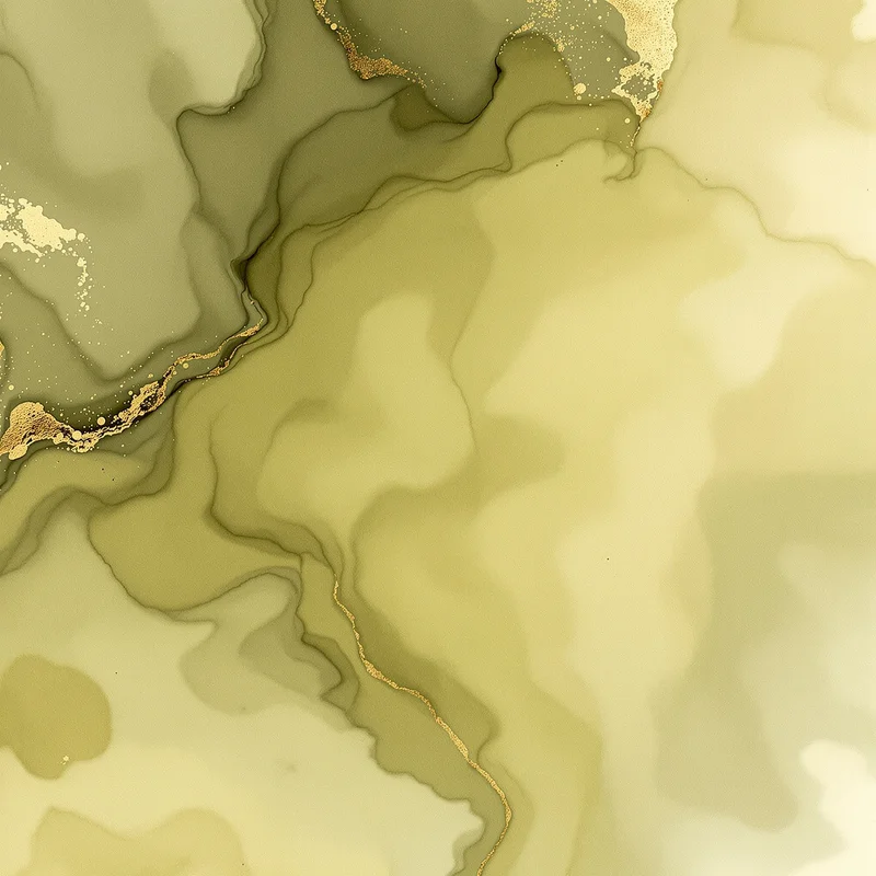 Olive Ink Wash Background