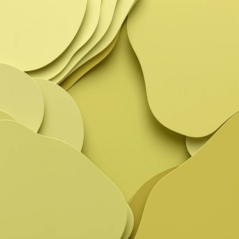 Olive Paper Cut Background