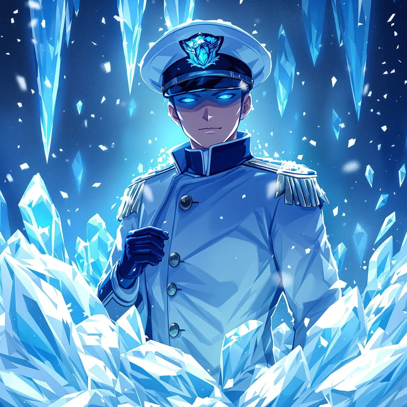 Aokiji ice avatar.