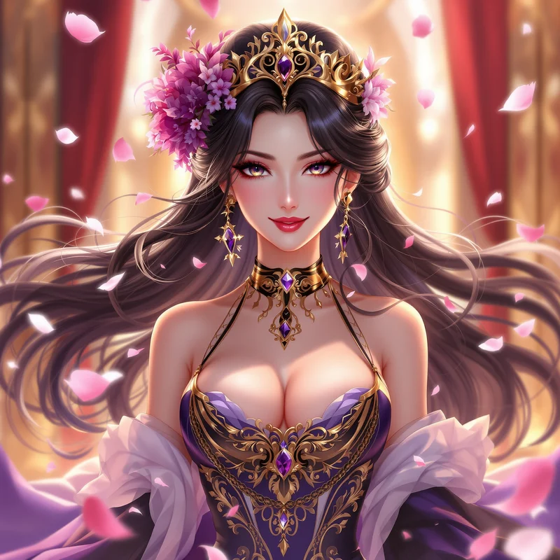 Boa Hancock beauty avatar.