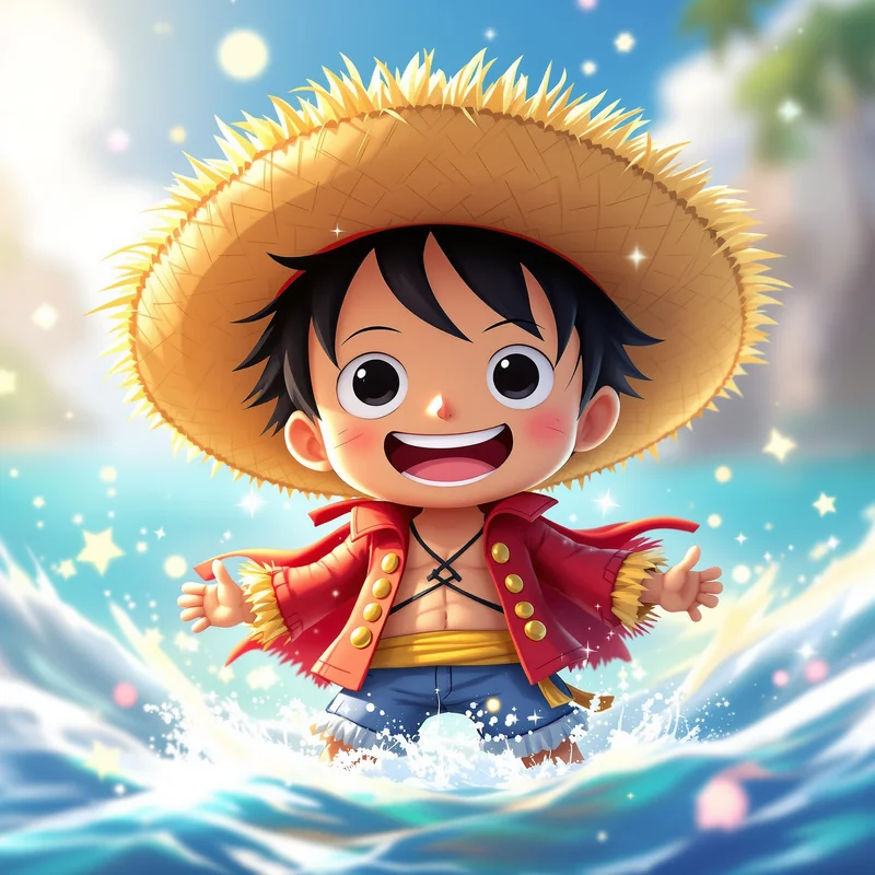Chibi Luffy avatar.