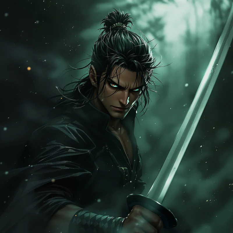 Shadow Zoro avatar.