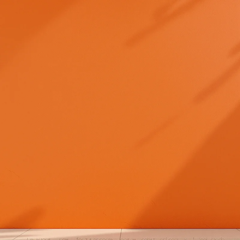 Burnt Orange Stucco Background