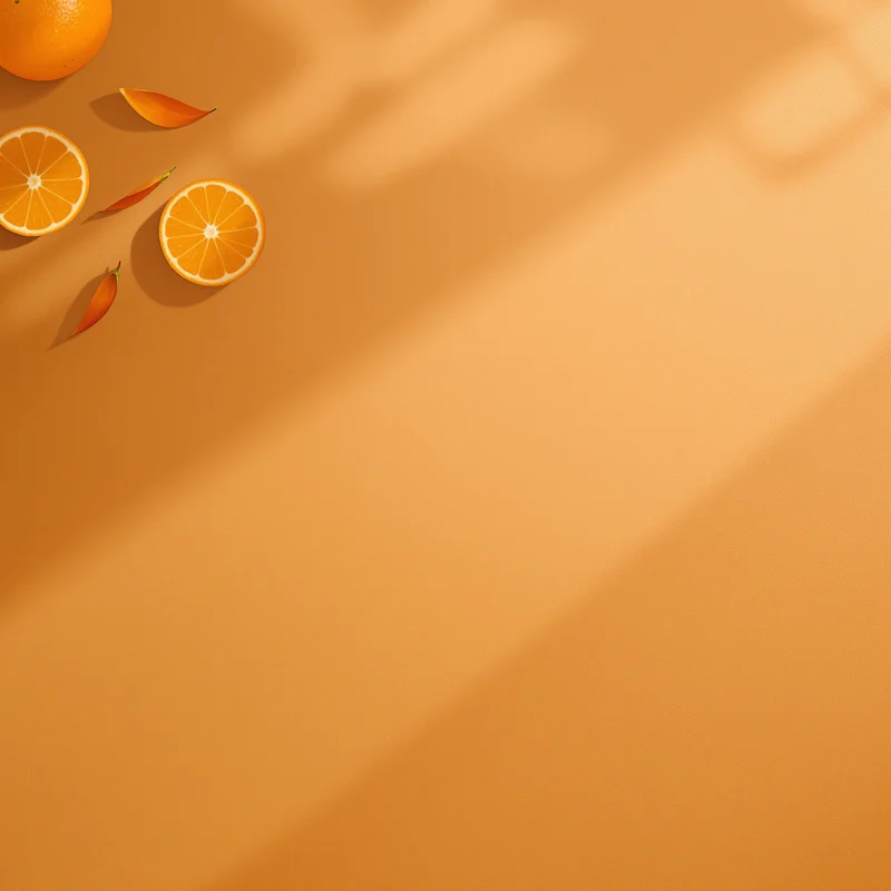 Darkened orange background