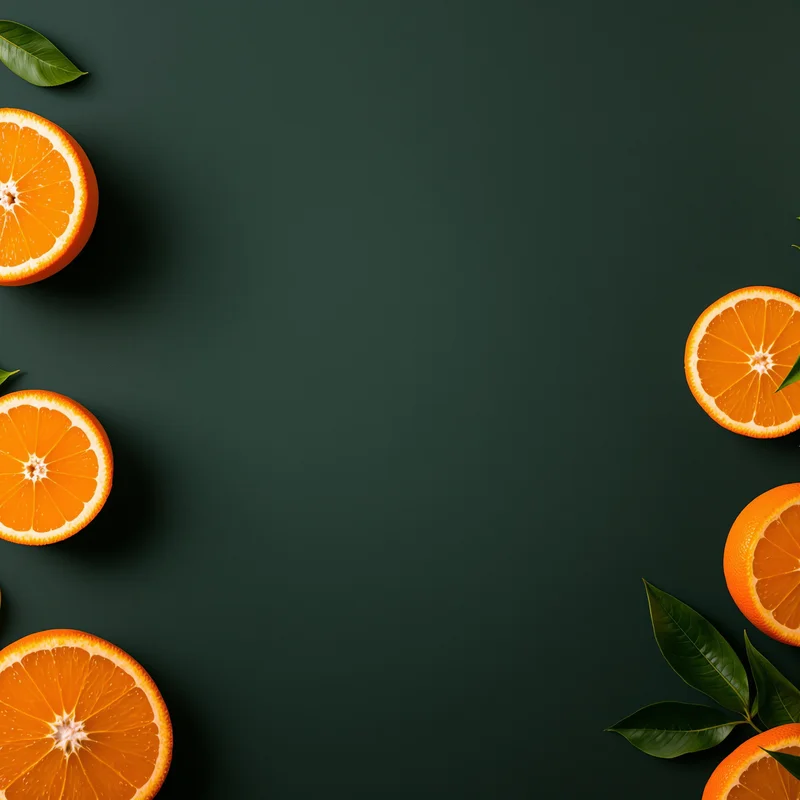 Deep refined orange background