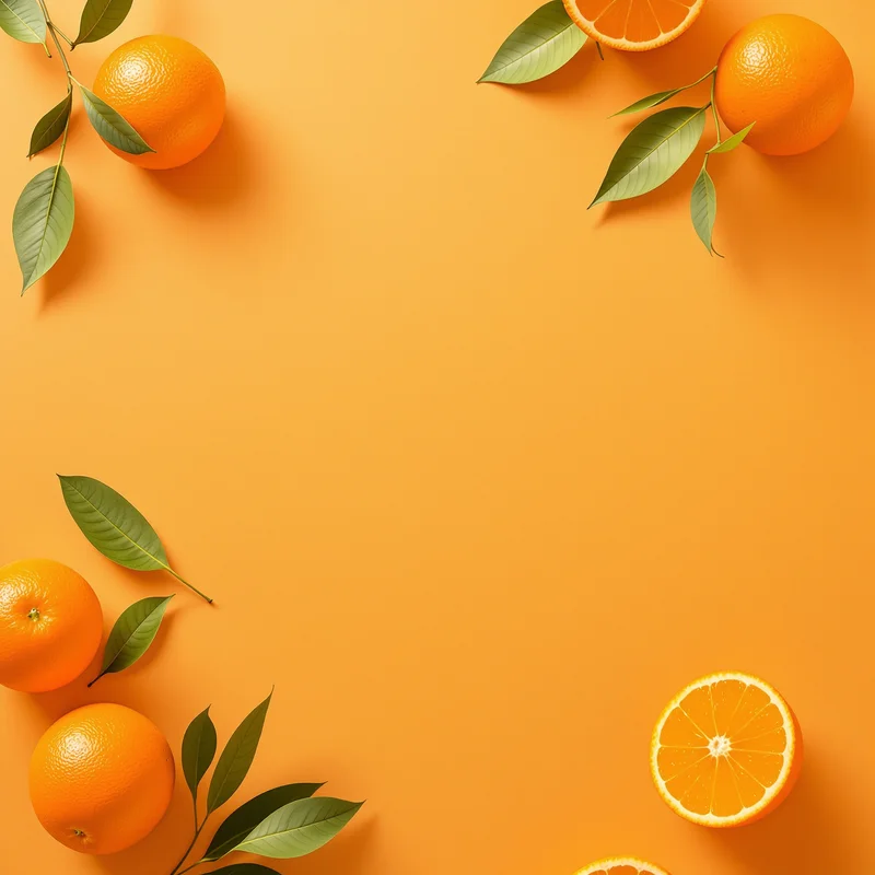 Luxury matte orange background