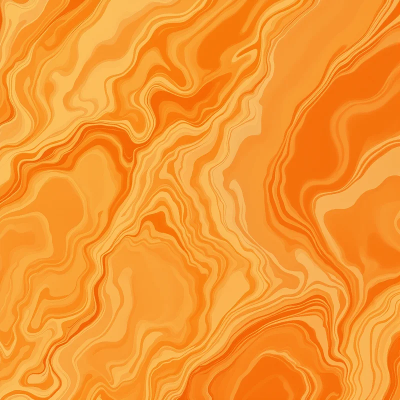 Orange Marble Swirl Background