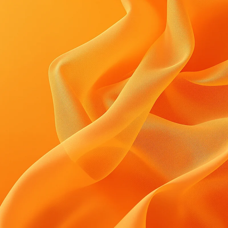 Orange Mesh Fabric Background