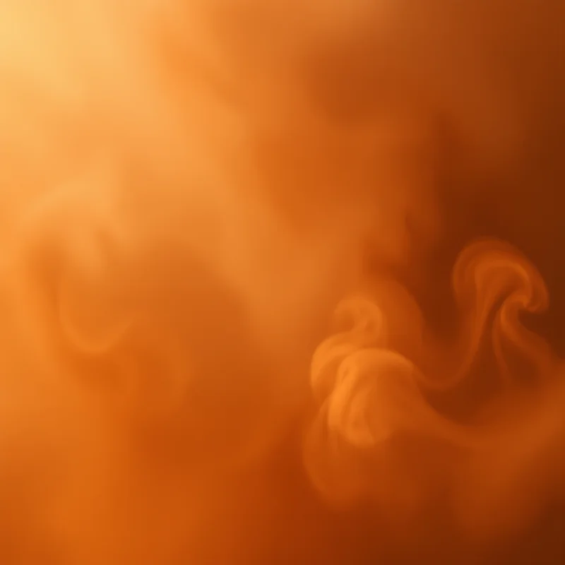 Orange Smoke Haze Background