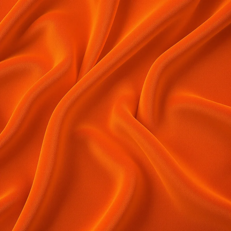 Orange Velvet Texture Background