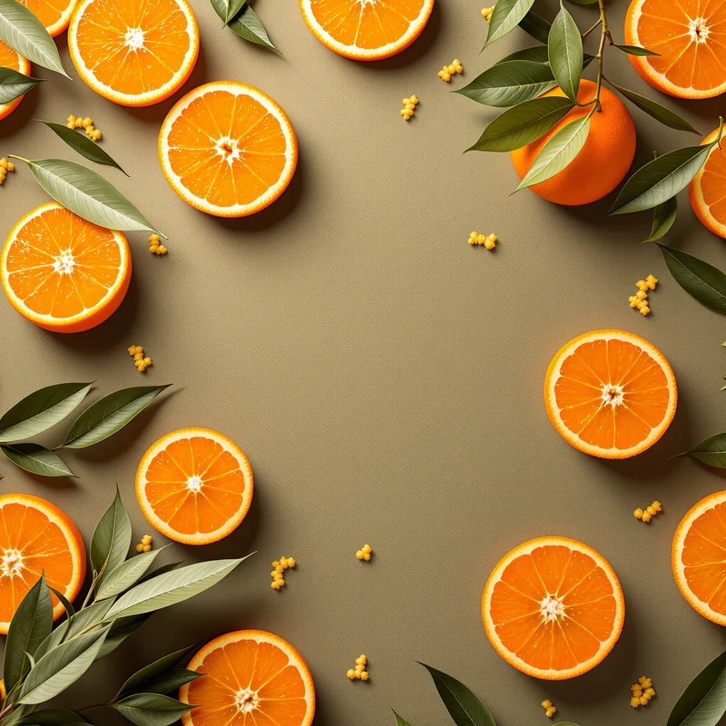 Rich matte orange background