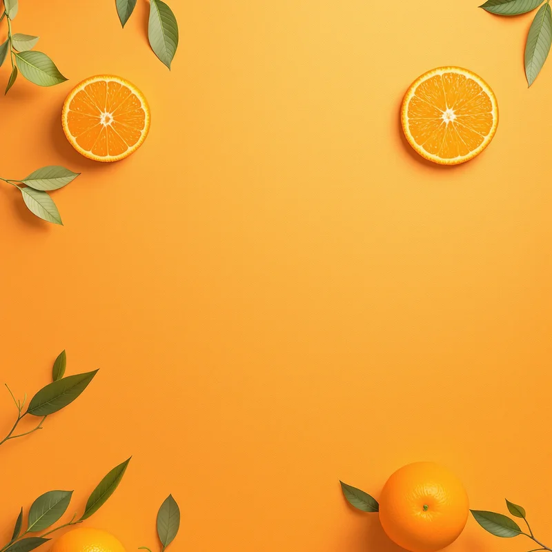 Soft ambient orange background