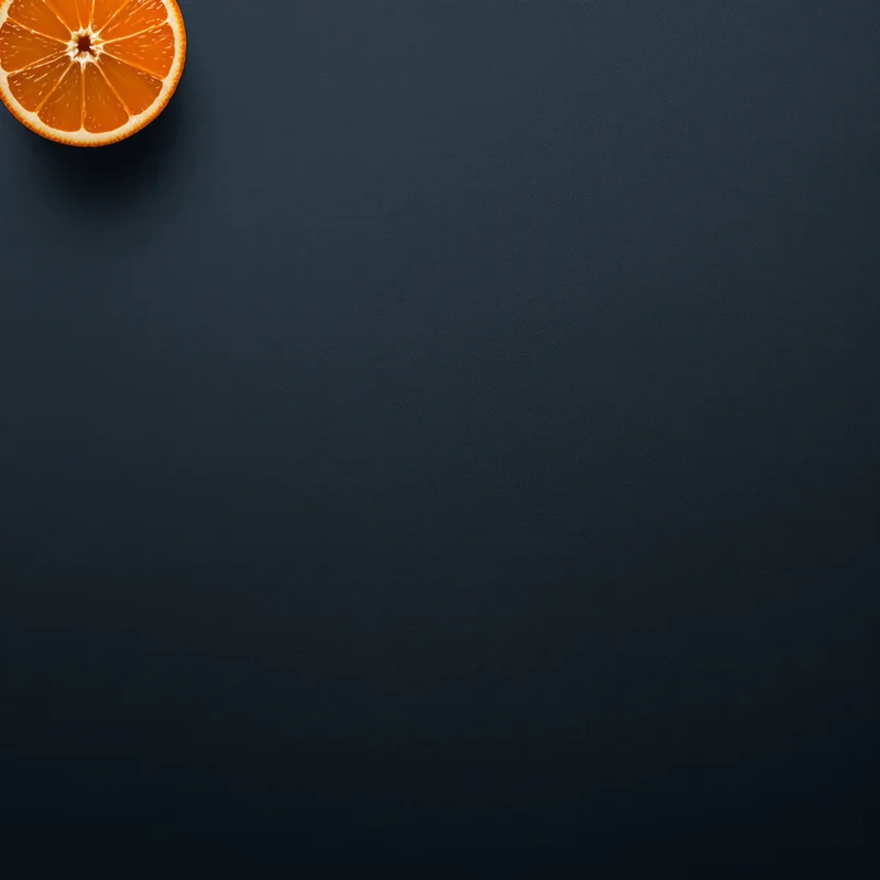 Vivid matte orange background