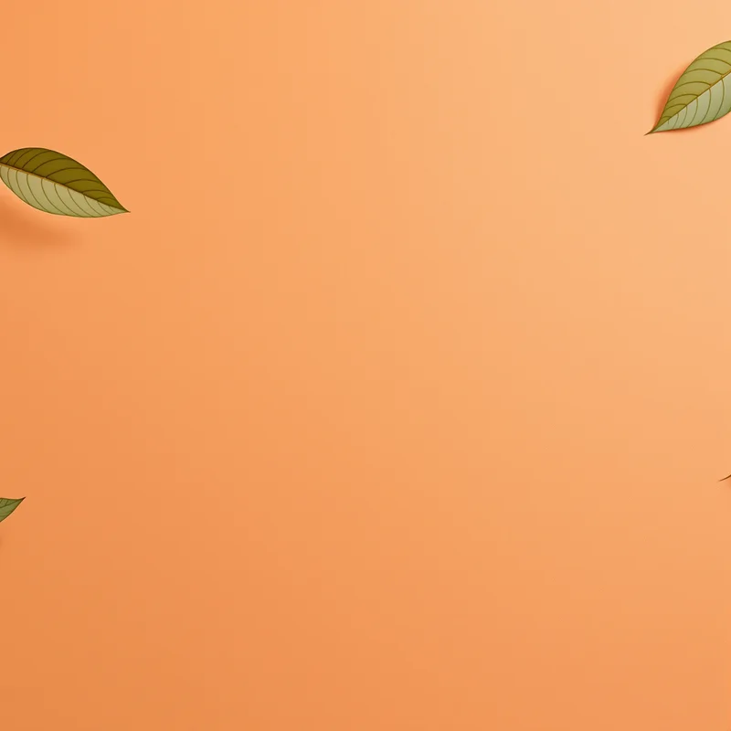 Warm pure orange background